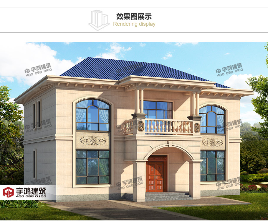 15x15米帶辦公室鄉(xiāng)村別墅設(shè)計(jì)圖紙