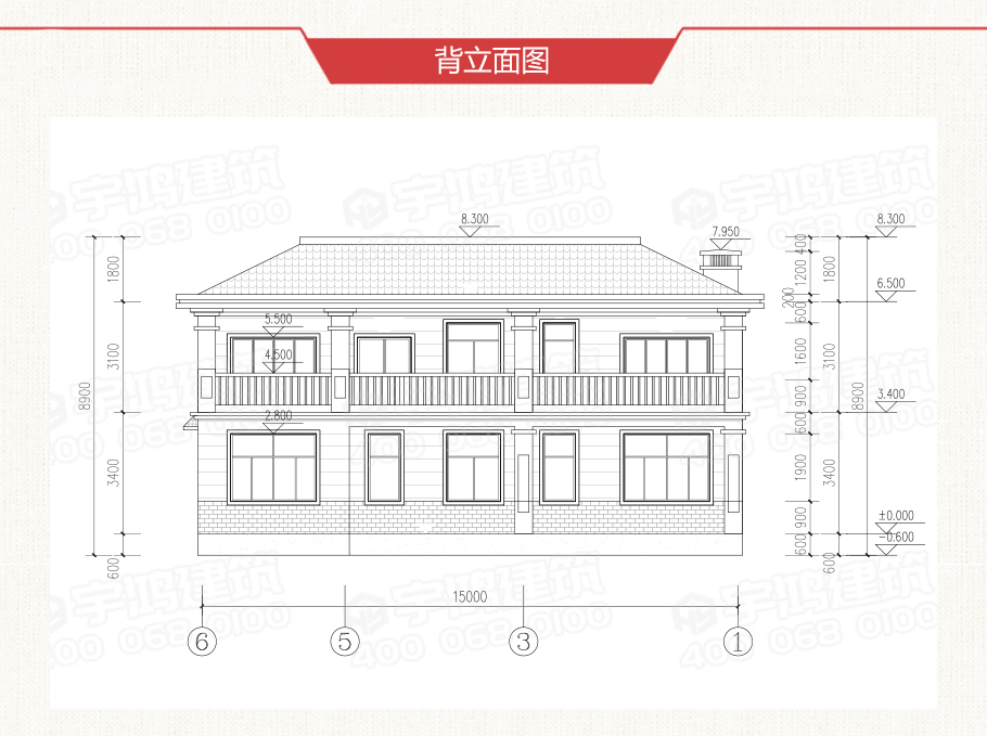 鄉(xiāng)村二層歐式小別墅設(shè)計(jì)圖，簡(jiǎn)約而不簡(jiǎn)單