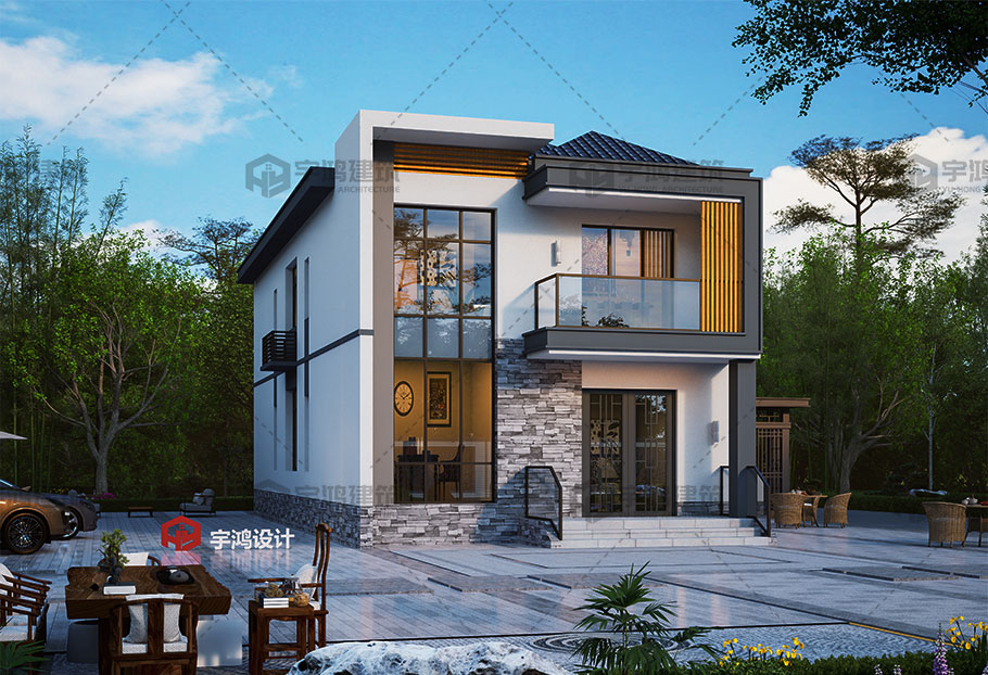 2層現(xiàn)代風(fēng)格別墅設(shè)計(jì)圖紙